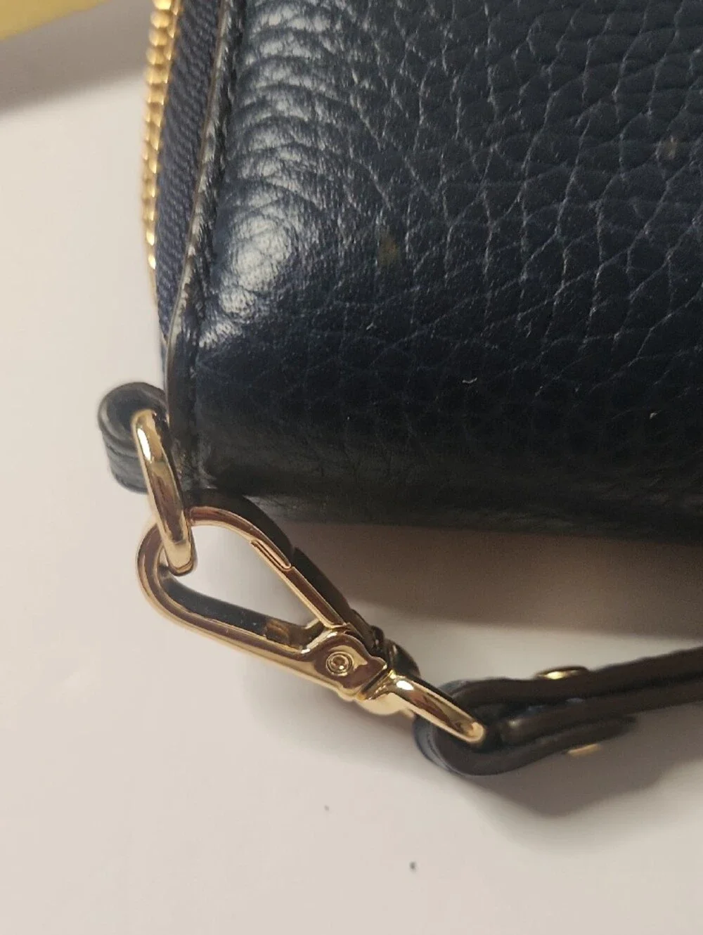 Michael Kors Jet Set Travel Coninental Pebbled Leather Wristlet Wallet Nwt